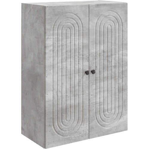  Ormar za montažu na zid Betonska siva 66 x 34,5 x 90 cm Cene