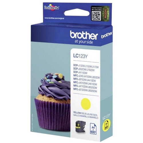 Brother LC-123 ink cartridge yellow LC123Y Slike
