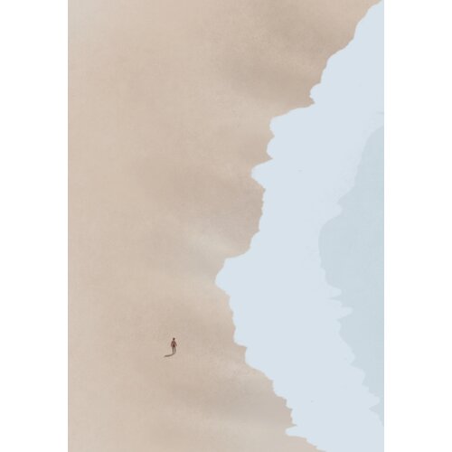 Venture Home poster Beach (art. 60096) 70 × 100 cm, bež Cene