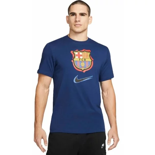 Nike FCB M NK CREST 92TRAP TEE Muška nogometna majica, tamno plava, veličina