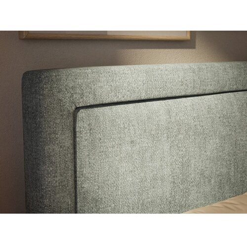 Maison de R&amp;ecirc;ve Svetlo modra boxspring postelja s prostorom za shranjevanje 160x200 cm Fresco &amp;ndash; Slike