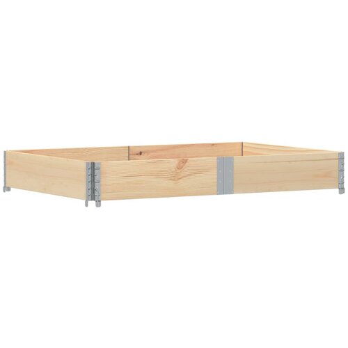 VidaXL Vrtno korito 150x100 cm trdna borovina, (21317169) Slike
