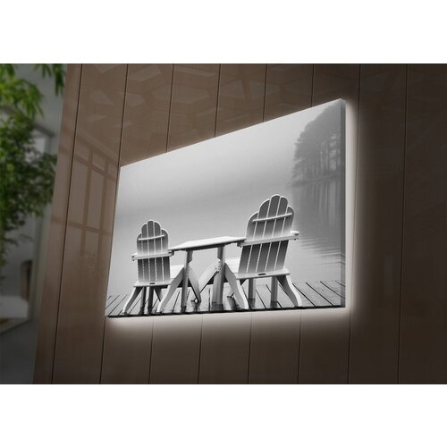 Wallity Slika sa LED osvetljenjem 4570DACT-68, 45x70 cm Cene