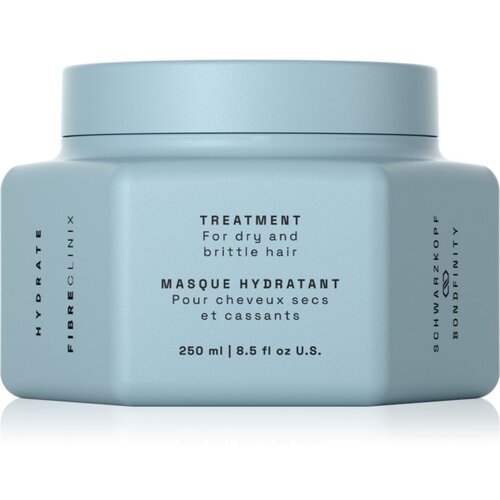 Schwarzkopf Professional Fibre Clinix Hydrate Treatment intenzivna vlažilna maska za suhe in krhke lase 250 ml Slike