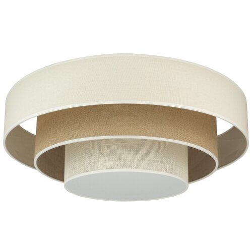 Duolla - LED plafonsko svetlo LUNETA LED/26W/230V &amp;Oslash; 60 cm 4000K krem/braon Slike