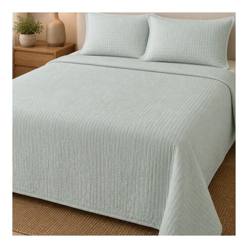 Dekordom Prekrivač punto line 200x220 - light mint ( 025813 ) Slike