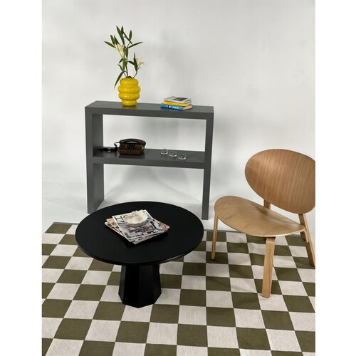 Hanah home Lilyum 42 - Black Black Coffee Table Cene
