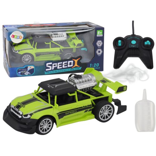  Auto na daljinsko upravljanje Car 1:20 Smoke Effect - zeleni Cijene