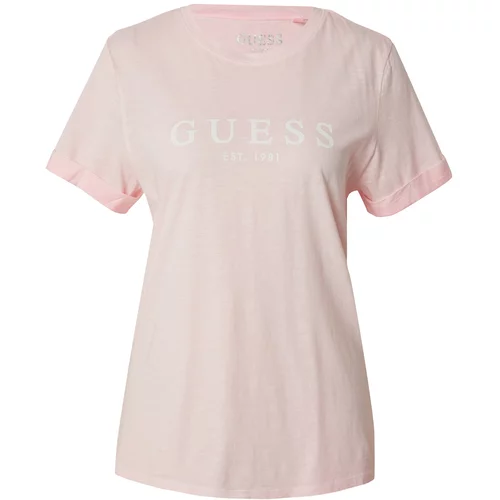 Guess Majica roza / bela