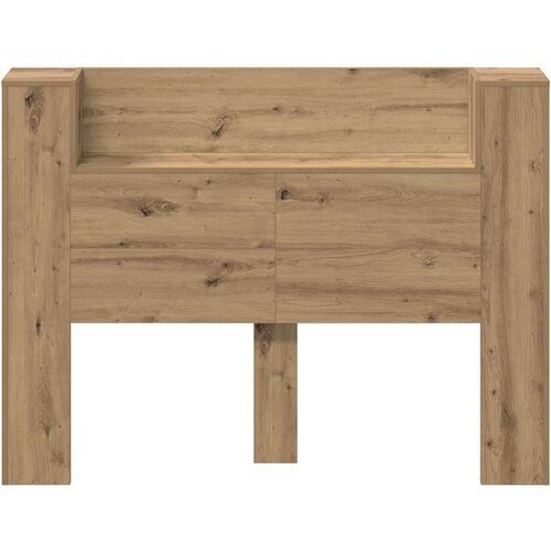  Uzglavlje S LED lampica Umjetnički hrast 140 x 17 x 104 5 cm Slike