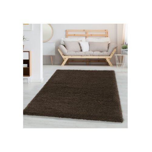 Conceptum Hypnose tepih fluffy 3500 brown 120 x 170 (743CDY1715) Slike