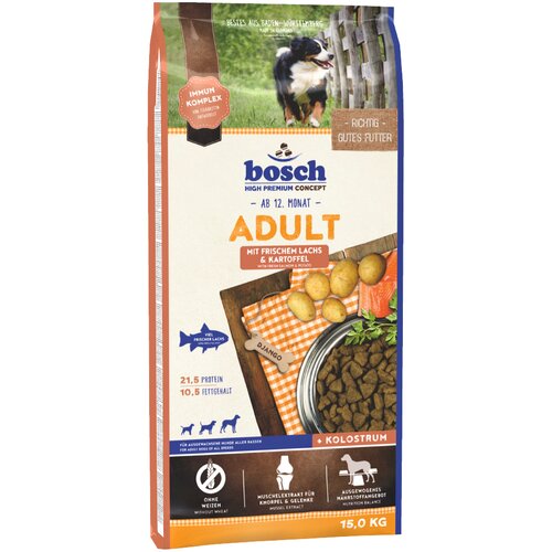  Varčno pakiranje: 2 x 15 kg bosch v me&scaron;anem pakiranju - Riba & krompir / Losos & krompir Cijene