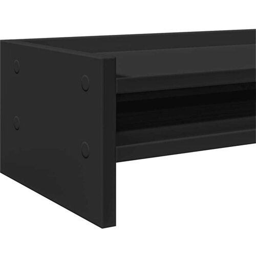vidaXL Stalak za monitor crni 42 x 24 x 16 cm od konstruiranog drva Cijene