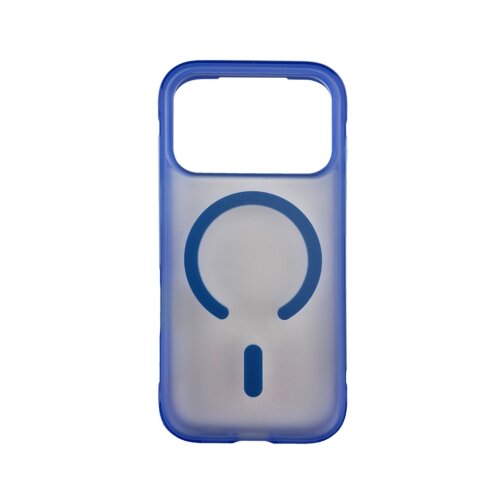  Silikonska futrola Magsafe Remix Iphone 18 Pro /17 Pro Plava Slike