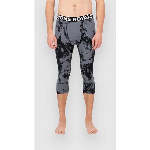 Mons Royale Merino Cascade Flex 3/4 Legging Funkcijske hlace mtn pixel grey Cene