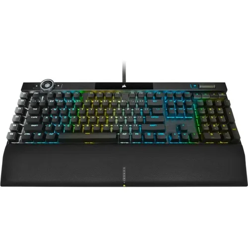 Corsair K100 RGB KeyboardOptical-Mechanical Gaming OPX Switch, Black