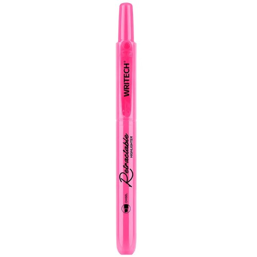 Writech Marker Fluo Click, roza Slike