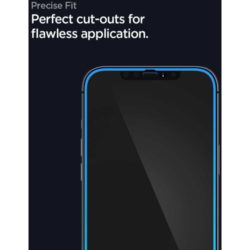 Spigen KALJENO STAKLO GLASS FC ZA IPHONE 12 PRO MAX CRNO Slike