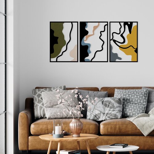Atelier Del Sofa zidna dekoracija Complex, 118.5x54.5 cm, &amp;Scaron;arena Slike