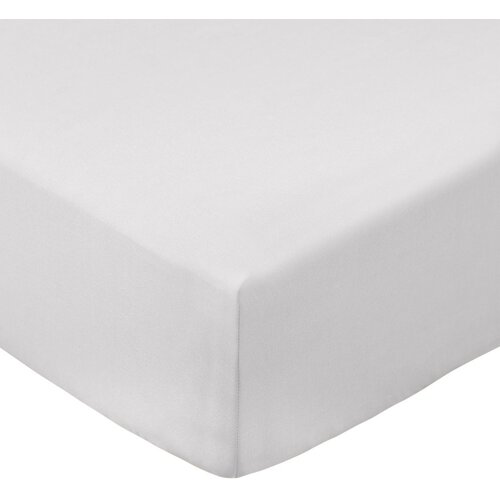 Bianca Siva plahta s gumom od pamučnog perkala 90x190 cm Cotton Percale &ndash; Cijene
