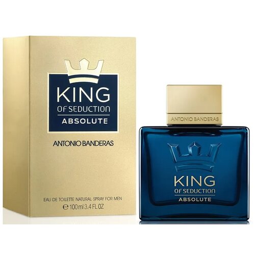 Antonio Banderas Mu&amp;scaron;ka toaletna voda King of seduction Absolute, EDT, 100 ml Slike