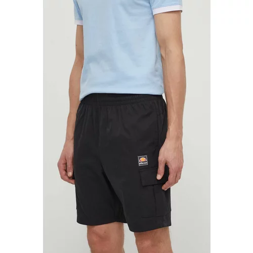 Ellesse Kratke hlače Caprera Cargo Short za muškarce, boja: crna, SHV17673