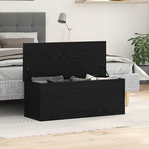  Kutija za spremanje s pohranom Crni hrast 102 x 35 x 35 cm Cijene