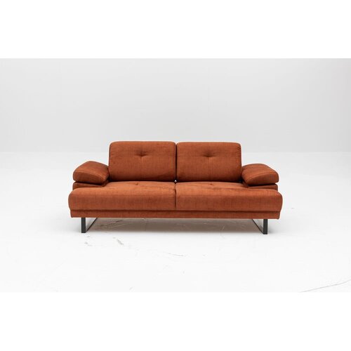Balcab Home Oranžna raztegljiva sedežna garnitura 199 cm Mustang – Cene