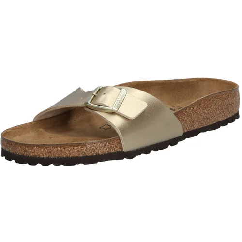 Birkenstock Natikače s potpeticom 'Madrid' zlatna