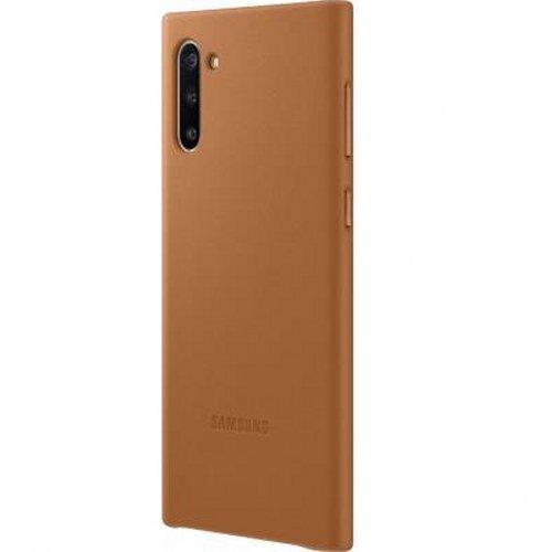 Samsung Trda usnjena torbica EF-VN970LA za Galaxy Note10 N970, Rjava, (21167413) Cene