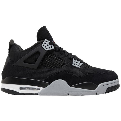 Nike Nizke superge Jordan 4 Retro SE Black Canvas Črna Slike