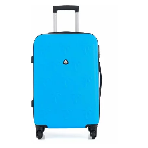 Semiline Velik kovček T5701-3 Modra