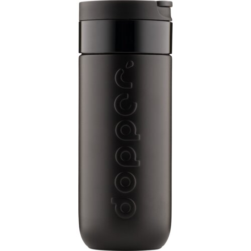 Dopper Travel Mug - 400 ml - Blazing Black Cene