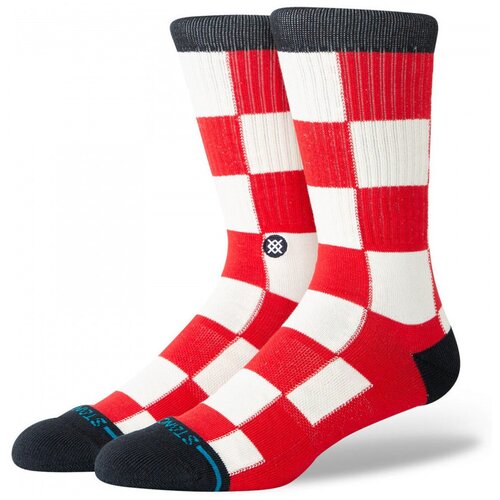 Stance Nogavice Chaturanga crew Rdeča Slike