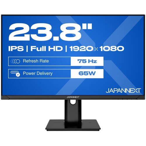  JAPAEXT JN-IPS238FHDR-C65W-HSP computer monitor 60.5 cm (23.8) 1920 x 1080 pixels Full HD LED Black Cene