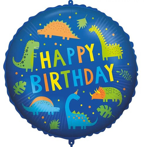 Procos Rojstnodarski folija balon &ndash; z napisom Happy Birthday, z motivom dinozavrov, 46 cm Cene