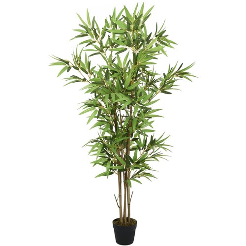 vidaXL Umetno bambusovo drevo 1288 listov 180 cm zeleno Cene