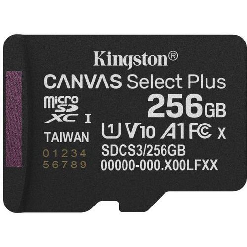 Kingston Memorijska kartica U1 V10 SDXC 256GB Canvas Select Plus G3 150R A1 SDCS3/256GBSP Cene