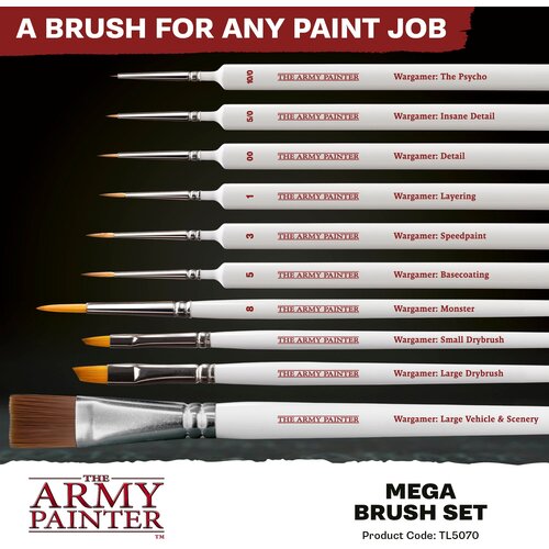 The Army Painter Brush Set - 1 set Slike