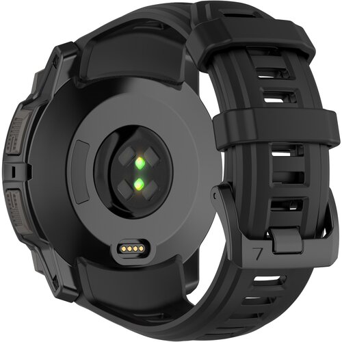 INF premium silikonski pa&scaron;ček garmin instinct 3 za 45 mm - črn, (22064192) Cene