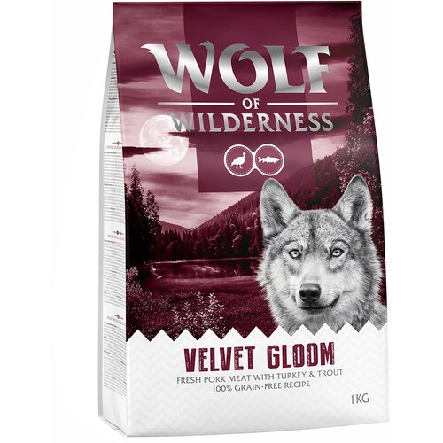 Wolf of Wilderness "Velvet Gloom" puretina i pastrva - bez žitarica - 1 kg Cijene