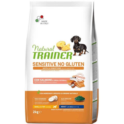 Trainer specialty nutrition sensitive monoproteico animale small & toy adult with salmon - hrana za odrasle pse malih i toy rasa - sa lososom (800 Cene