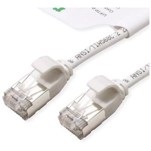 Secomp Roline GREEN U/FTP Data Center PatchCord 6A Slim LSOH beli 2.0m Cene