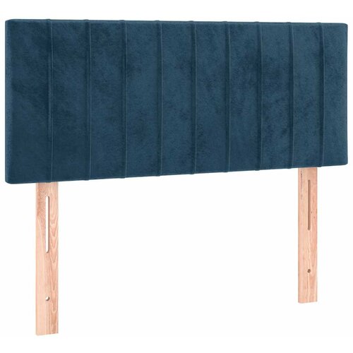  box spring s madracem LED tamnoplavi 80 x 200 cm bar&amp;scaron;un Slike