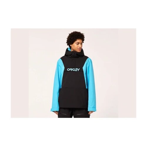 Oakley jakna tnp tbt anorak black-bright blue l m xl Slike