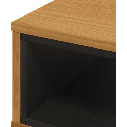 vidaXL Stolić za kavu FLAM 100 x 50 x 32 5 cm od masivne borovine Cene