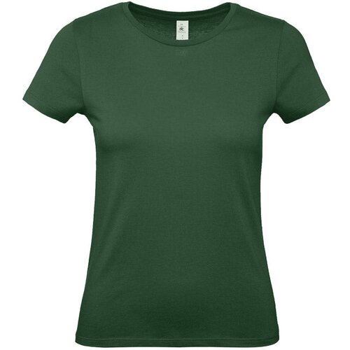  MAJICA KRATKI RUKAVI B&C #E150/WOMEN TAMNO ZELENA L Cene
