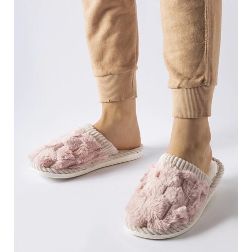 Gemre Pink insulated women&amp;#039;s slippers Crissa Slike