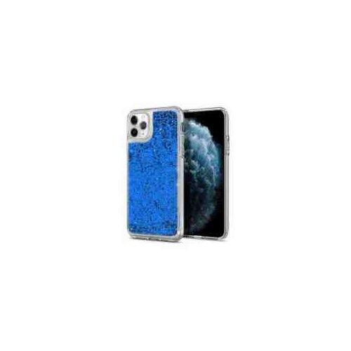  ovitek za samsung galaxy A51 A515 prozoren z modrimi ble&amp;scaron;čicami Slike