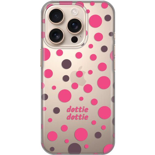  torbica silikonska print skin za iphone 16 pro 6.3 dottie dottie Cene